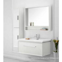 Wooden One Main Cabinet Mirrored Modern Bathroom Cabinet (JN-8814189C)